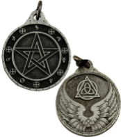 Pentagram Silver Talisman Silver                                                                                          