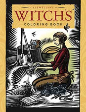 Witch's Coloring Book by Llewellyn                                                                                      