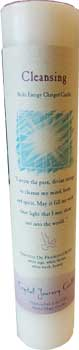 Cleansing Reiki Charged Pillar Candle                                                                                   