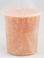 Sandalwood Palm Oil Votive Candle                                                                                       