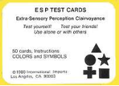 ESP Test Cards (50 Cards) by International Imports                                                                      