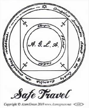 Safe Travel - Bumper Sticker                                                                                              