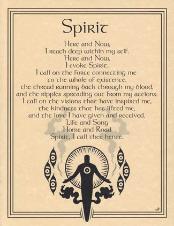 Spirit Evocation Poster                                                                                                 