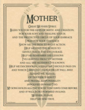 Great Mother Spirit Poster                                                                                              