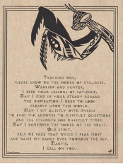 Mantis Prayer Poster                                                                                                    
