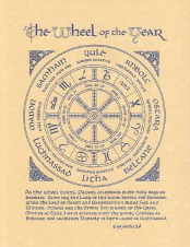 Pagan Year Poster                                                                                                       