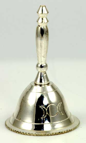 Altar Bell with Triple Moon Design                                                                              