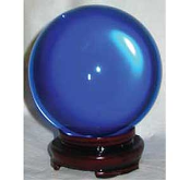 Blue Crystal Ball  80mm                                                                                                 