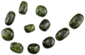 Nephrite Jade Tumbled Stone  1 Lb                                                                                       