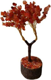 Carnelian Gemstone Tree - New Design**                                                                                  