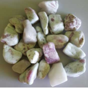 Tourmaline, Pink Tumbled Stone  1 Lb                                                                                    