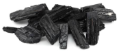 Black Tourmaline Untumbled Stone  1 Lb                                                                                  