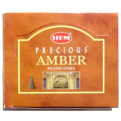 Amber HEM Cone Incense 10 Pack                                                                                                  