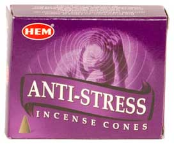 Anti-Stress HEM Cone Incense 10 Pack                                                                                            