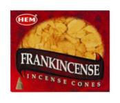 Frankincense HEM Cone Incense 10 Pack                                                                                           