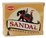 Sandal HEM Cone Incense 10 Pack                                                                                                 