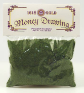 Money Drawing Powder Incense  1 oz                                                                                        