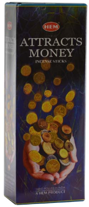 Attracts Money HEM Incense Sticks 20 Pack                                                                                        