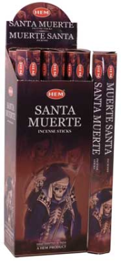 Santa Muerte HEM Incense Sticks 20 Pack                                                                                          