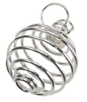 Silver Plated Coil  3/4"                                                                                                