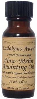 Abra Melin (french) Lailokens Awen Oil  2 dram                                                                             
