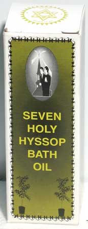 Seven holy Hyssop Bath Oil   4 oz                                                                                           