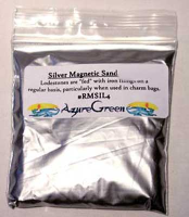 Silver Magnetic Sand (Lodestone Food)  4 oz                                                                              