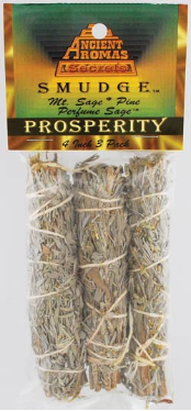 Prosperity Smudge Stick 3 Pack 4"                                                                                          