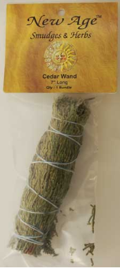 Cedar Smudge Stick 7"                                                                                                   
