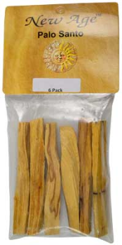 Palo Santo Smudge Sticks 6 Pack  3 1/2" - 4"                                                                             