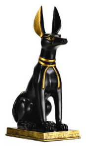 Anubis Dog Statue  9"                                                                                                           