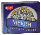 Myrrh HEM Cone Incense 10 Pack                                                                                                  