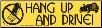 Hang Up and Drive - Bumper Sticker                                                                                        
