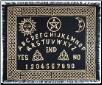 Ouija-Board Altar Cloth 24" x 30"                                                                                       