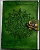 Green Tree of Life Leather w/ Latch                                                                           