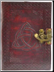 Triquetra Leather Blank Book w/ Latch                                                                                   