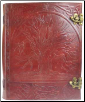 Tree Leather Blank Book w/ Latch                                                                                