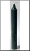 Green Taper Candle  6"                                                                                                   