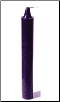 Purple Taper Candle  6"                                                                                                  