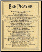 Bee Prayer Poster                                                                                                       