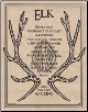 Elk Prayer Poster                                                                                                       