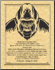 Gorilla Prayer Poster                                                                                                   