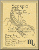 Scorpio Zodiac Poster                                                                                                   