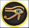 Eye of Horus sew-on Patch                                                                                            