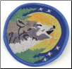 Wolf sew-on Patch                                                                                                    