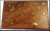 Stars & Moon Brass Inlay Box                                                                                    