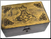 Handcrafted Box w/ Thor's Hammer                                                                                
