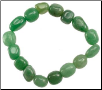 Green Aventurive Gemstone Bracelet                                                                                      