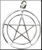 Two Circle Pentagram Pendant                                                                                            