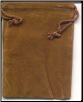 Brown Velveteen Bag                                                                                                     